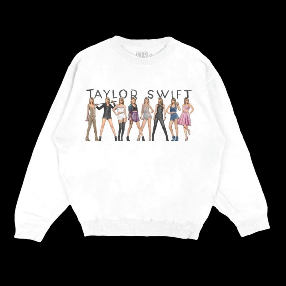 NEW Taylor Swift 1989 Eras Crewneck Taylor’s Version white small medium new